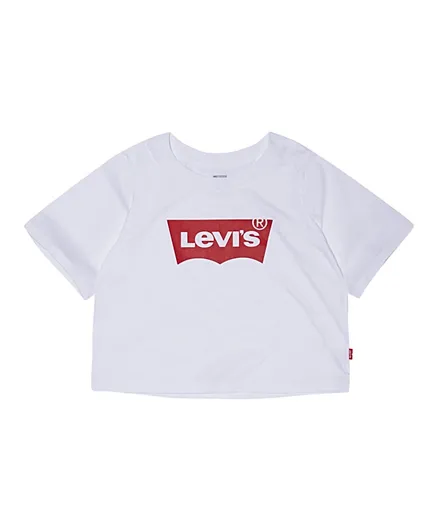 Levi's LVG Batwing Crop Top - White