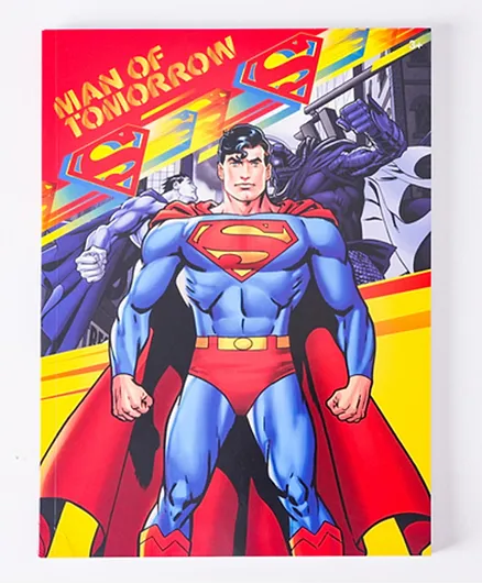 Warner Bros Superman Man of Tomorrow A4 English Notebook
