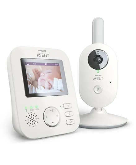 Philips Avent Digital Video Baby Monitor SCD833 - White