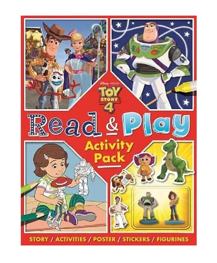 Disney Pixar Toy Story 4 Read & Play Activity Pack - 96 Pages