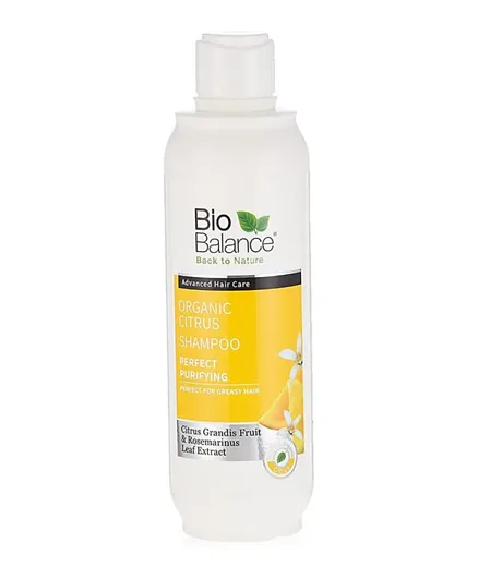 Biobalance Org Citrus Shampoo For Greasy Hair - 330mL