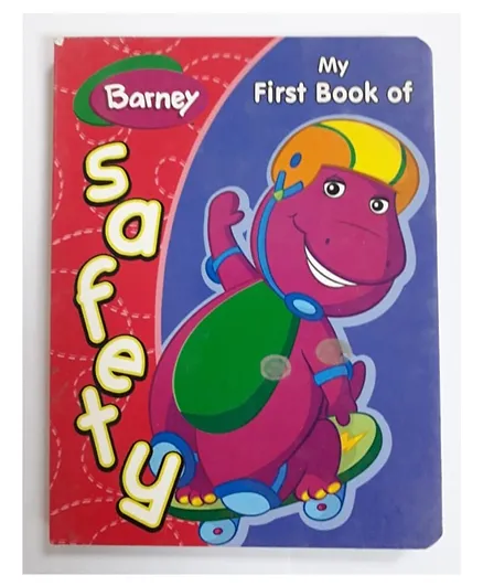 Barney My First Book of Safety Board Book - English