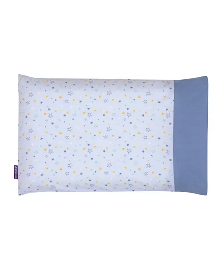 Clevamama ClevaFoam Pram Pillowcase - Blue