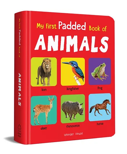 My First Padded Book of Animals - English