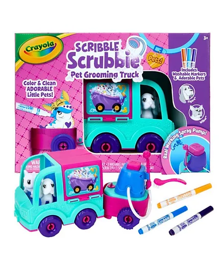 Crayola Scribble Scrubbie Pets Grooming Truck