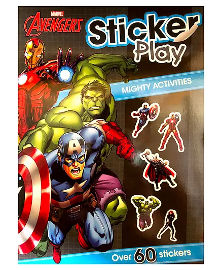 Marvel Avengers Sticker Play - English