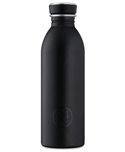 24 Bottles Urban Lightest Stainless Steel Water Bottle Tuxedo Black - 500mL