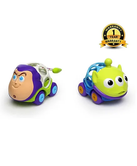 Disney Go Grippers Cars Pack Of 2 - Multicolour