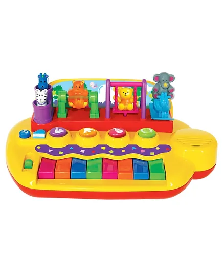 Kiddieland Playful Pals Piano - Multicolour