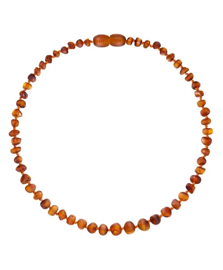Made by Nature Premium Amber Baby Teething Necklace - Caramel Raw