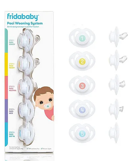Frida baby Paci Weaning System - Multicolour