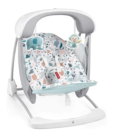 Fisher-Price Deluxe Take Along Swing & Seat - Pacific Pebble