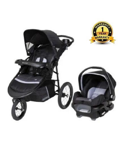 Babytrend Expedition Dlx Jogger Travel System Sports - Grey