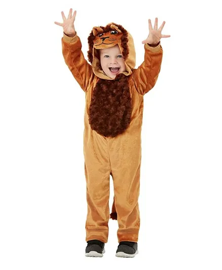 Smiffys Toddler Lion Costume Brown