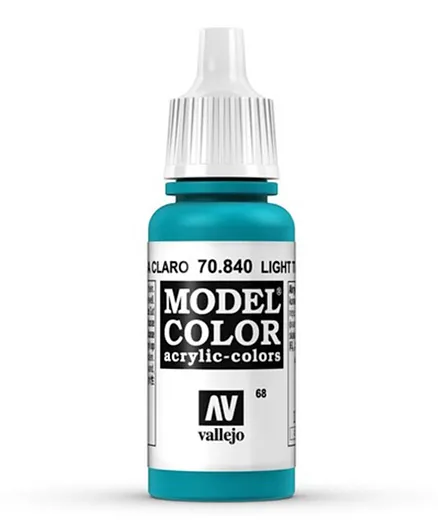 Vallejo Model Color 70.840 Light Turquoise - 17mL