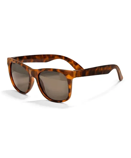 REAL SHADES Surf  Brown Lens Sunglasses - Tortoise Flex Fit