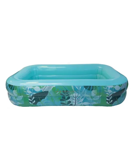 Swim Essentials Tropical Paddling Pool - Blue & Green
