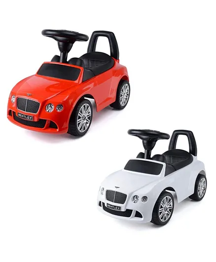 Dorsa Bentley Ride on Car with Music and Under Seat Storage - Assorted