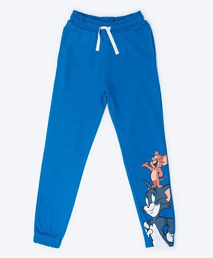 R&B Kids Tom And Jerry Graphic Joggers - Blue
