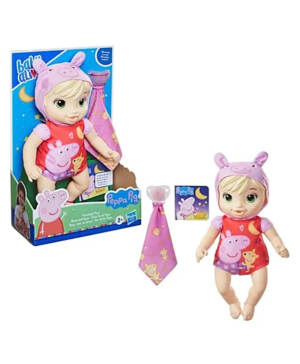 Baby Alive Goodnight Peppa Doll with Accessories