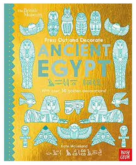 British Museum Press Out and Decorate: Ancient Egypt - 24 Pages