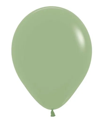 Sempertex Round Latex Balloons Eucalyptus Colour - Pack of 50