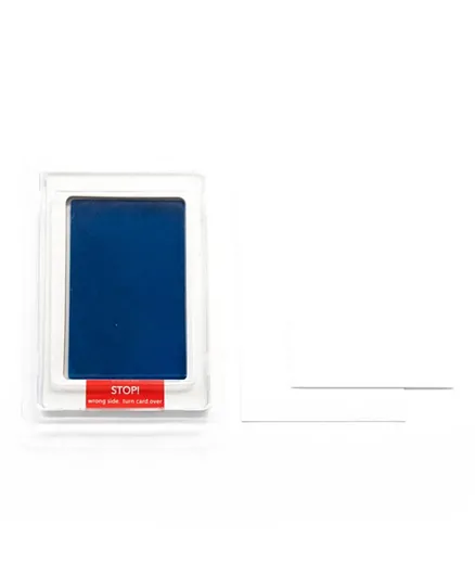 Babies Basic Clean Fingerprint With Two Imprint Cards - Navy Blue
