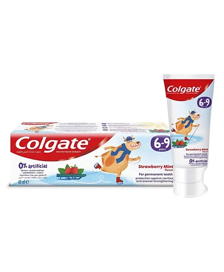 Colgate Kids Toothpaste Strawberry Mint 60ml - Multicolor
