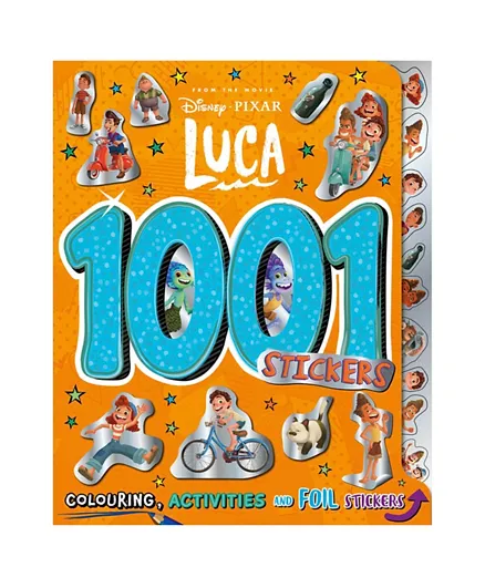 Disney Pixar Luca: 1001 Stickers - English