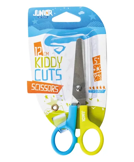 STATOVAC Kiddy Cuts 500 Scissor Blue and Green - 12cm