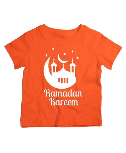 توينكل هاندز تي-شيرت رمضان كريم - برتقالي