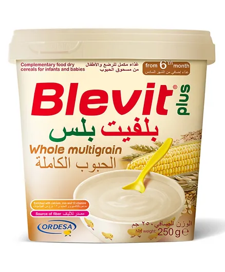 Ordesa Blevit Plus Whole Muligrain Dry Cereals - 250g