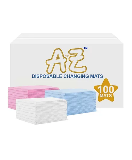 A to Z Disposable Changing Mats Rainbow Large - Pack of 100