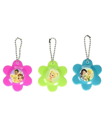 Party Centre Disney Tinker Bell Flower Mirror Key Chain Favors - 12 Pieces