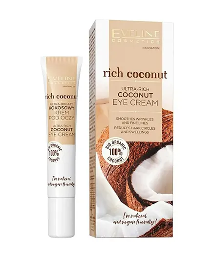 EVELINE Rich Coconut Ultra Rich Coconut Eye Cream - 20mL