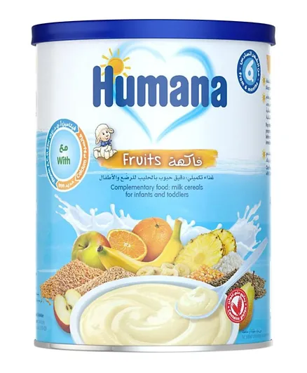 Humana Fruits Milk Infant Cereal - 180g