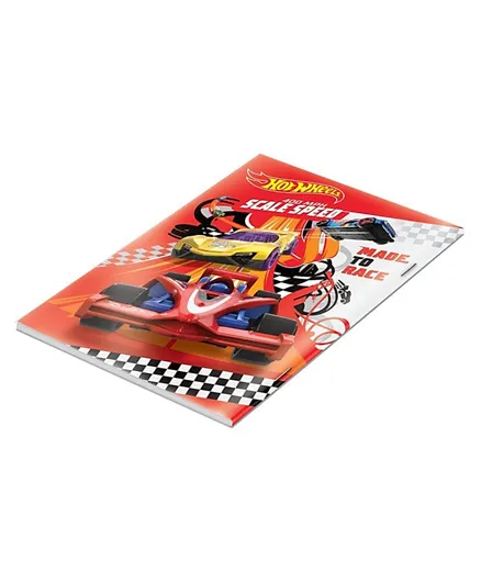 Hot Wheels PVC Covered Notebook - 100 Sheets - Pack of 3