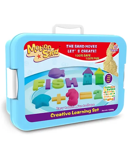 Motion Sand Creative Learning Set Multicolor - 1000g