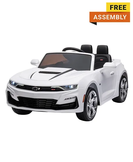 Babyhug Battery Operated Ride-Ons Chevrolet  Camaro 2SS - White