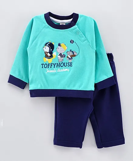 ToffyHouse Mouse T-Shirt & Pants Set - Blue