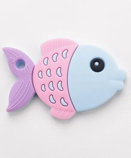 فاب ان فانكي - عضاضة سيليكون على شكل سمكة للأطفال