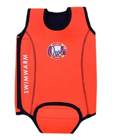 Owli Swim Warm Baby Wet Suit - Orange
