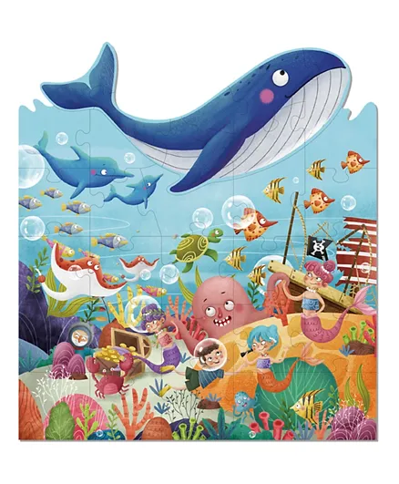 The Big Whale Puzzle - 30 Pieces