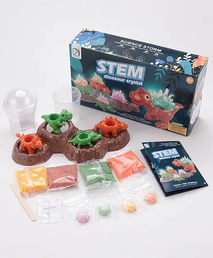 Explore and Discover STEM Dinosaur Crystal Set - Pack of 23