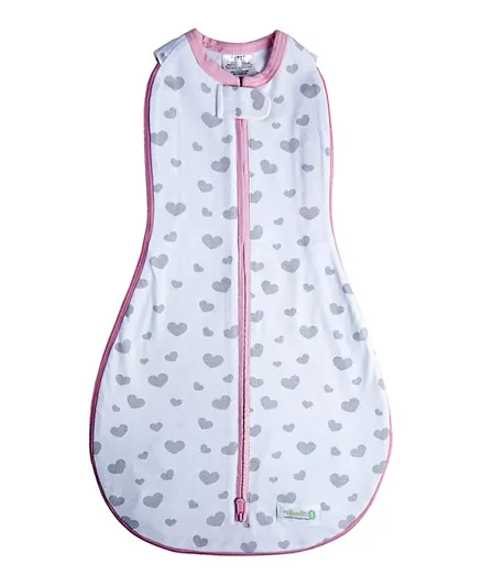 Woombie Grow with Me Swaddle 5 - My Love Hearts