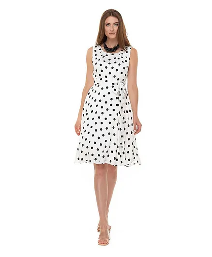 Mums n Bumps - Pietro Brunelli Tamigi Maternity Dress - Polka Dot