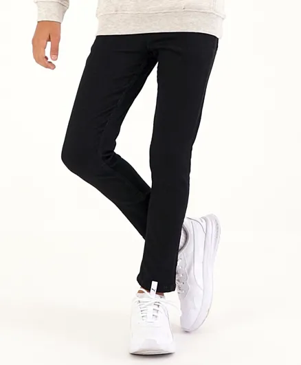 Primo Gino Full Length Jeans - Black