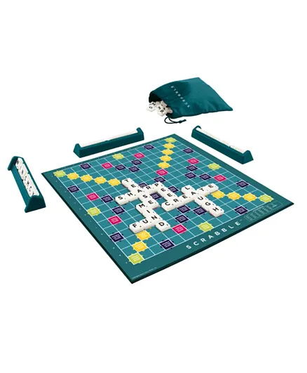 Family Games Scrabble Original English - 2 to 4 Players
