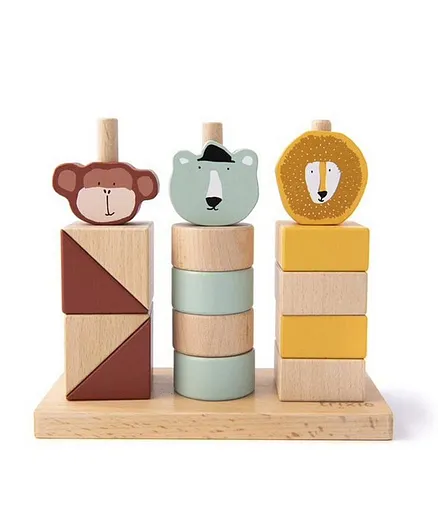 Trixie Wooden Animal Blocks Stacker