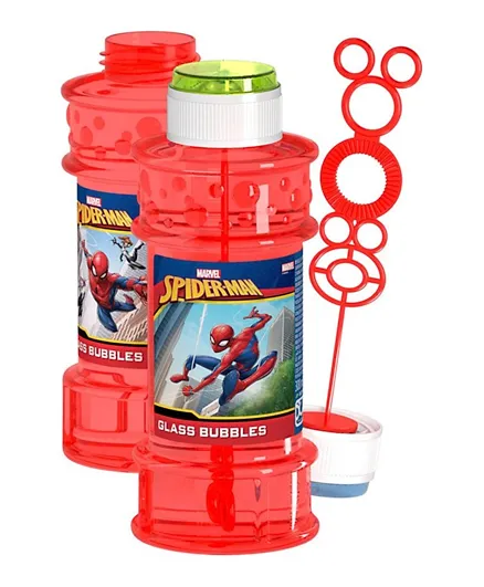 Marvel Spider-man Tin Contains Fluid Glass Bubbles - 300ml
